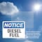 Signmission Diesel Fuel OSHA Notice Sign, Plastic, 14in W x 10in L, 2PK OS-2PACK-NS-P-1014-L-11008 - alternate 6